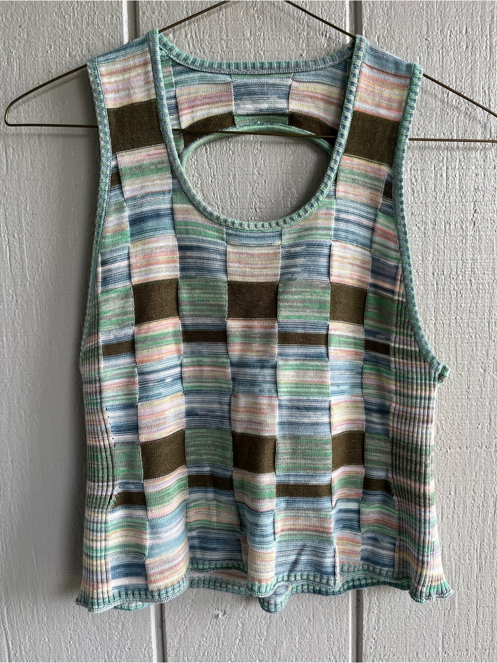 Anthro Daily Practice Pinnacle Sweater Tank Size M